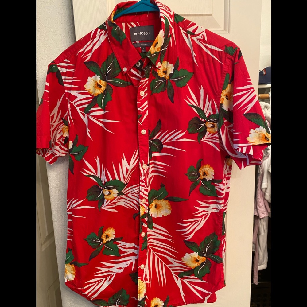 Men’s Bonobos Riviera Hawaiian Shirt